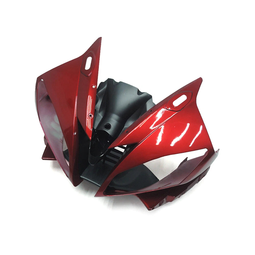 Red Black Nose Fairing For Yamaha YZF-600 R6 2006-2007
