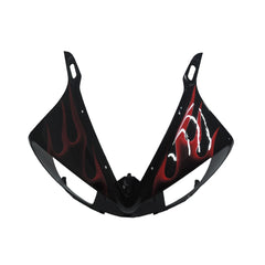 Black Flame Nose Fairing For Yamaha YZF-600 R6 2005