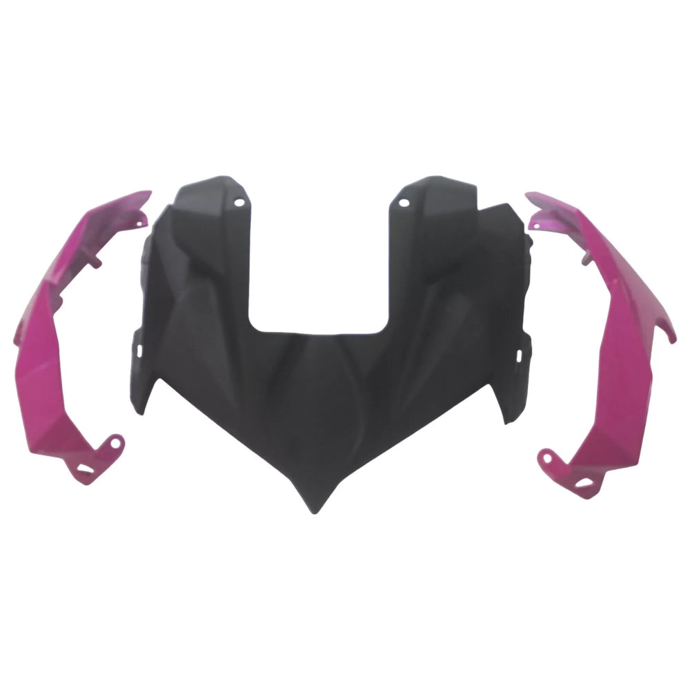 Pink Black Front Fairing Kit For Kawasaki Z400 2018-2020