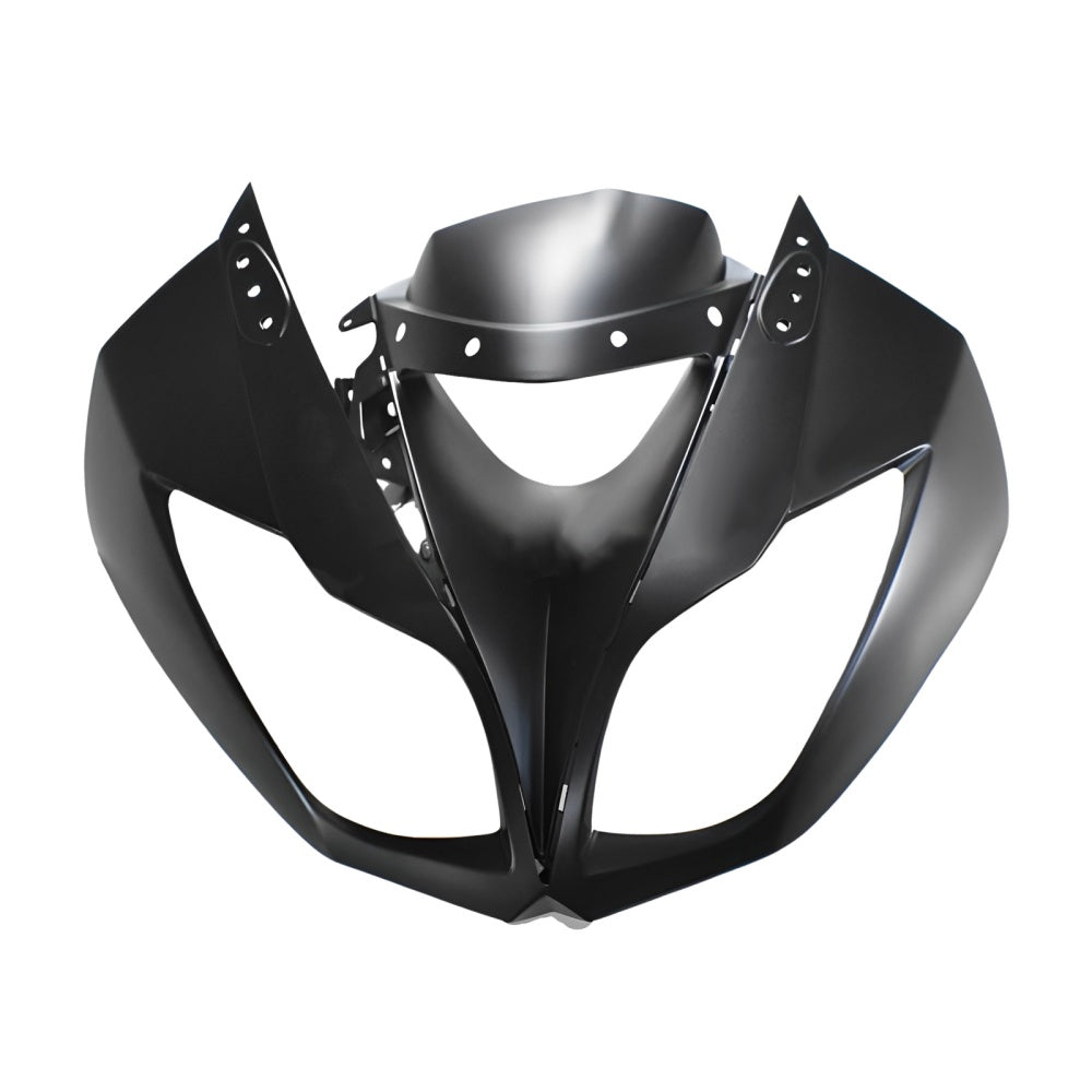 Black Front Fairing For Kawasaki ZX-6R 2009-2012