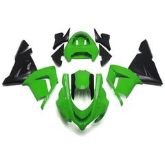 Black Green and Red Fairing Kit For Kawasaki ZX-10R 2004-2005