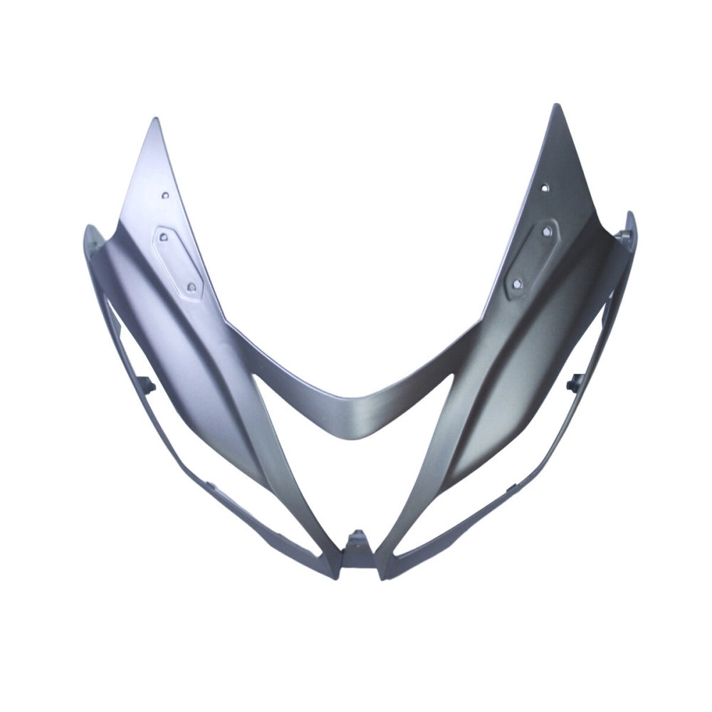 Silver Black Nose Fairing For Kawasaki ZX-6R 2013-2018