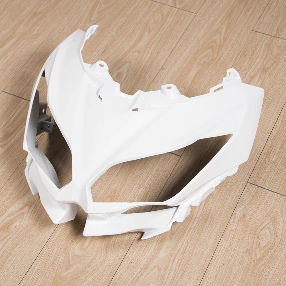 Black and White Front Fairing For Kawasaki VERSYS 650 2015-2020
