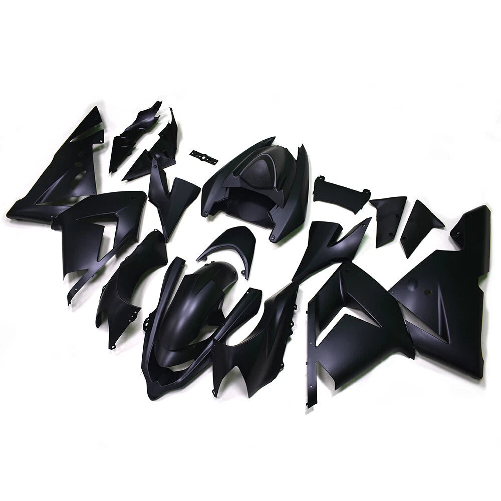 Black Fairing Kit For Kawasaki ZX-10R 2004-2005