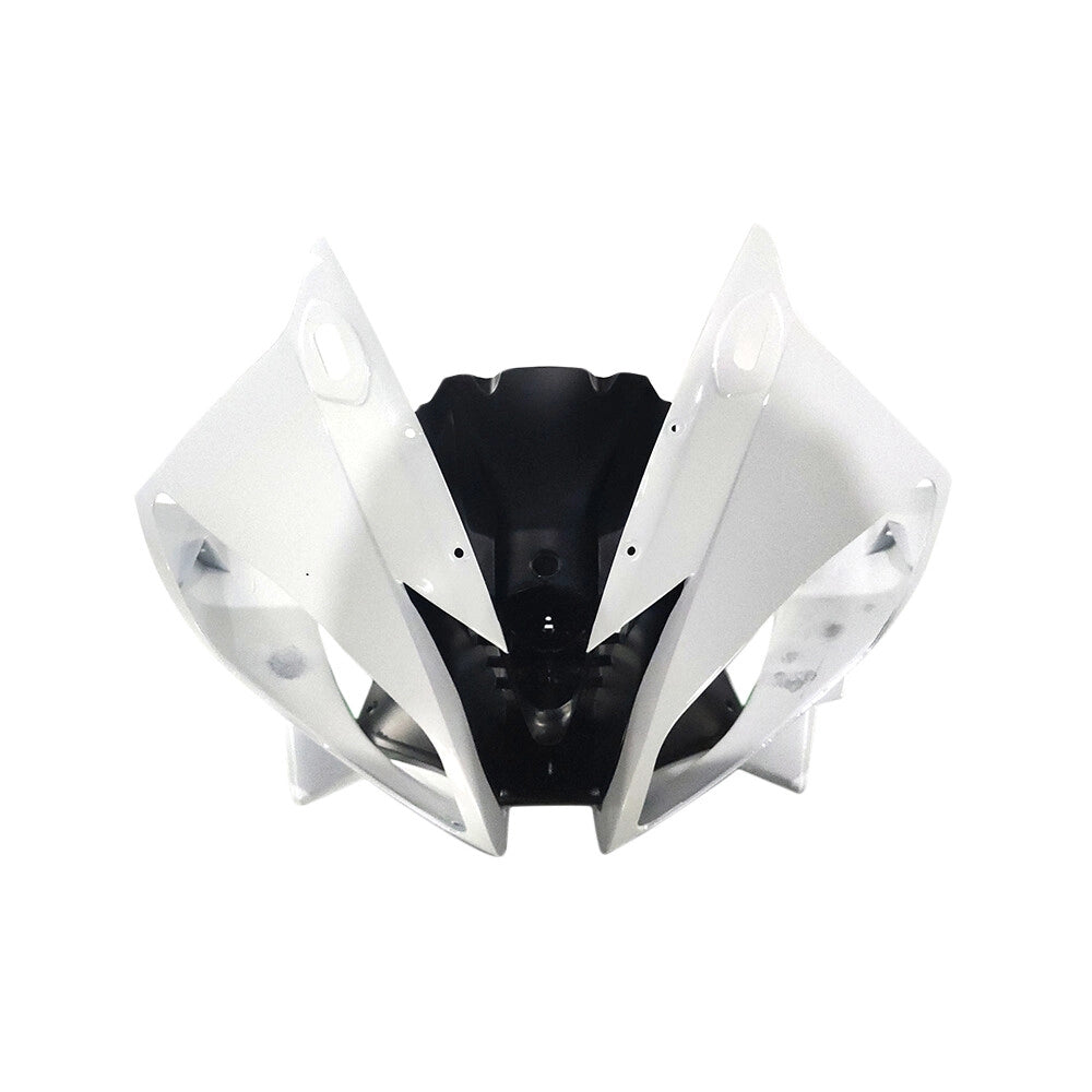 Black and White Nose Fairing For Yamaha YZF-600 R6 2006-2007