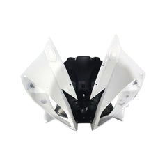 Black and White Nose Fairing For Yamaha YZF-600 R6 2006-2007