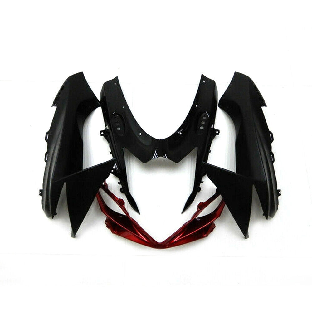 Black and Gray Fairing Kit For Suzuki GSXR600/GSXR750 2011-2019 