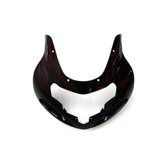 Black Flame Front Fairing For Suzuki GSXR1000 K1/K2 2000-2002 
