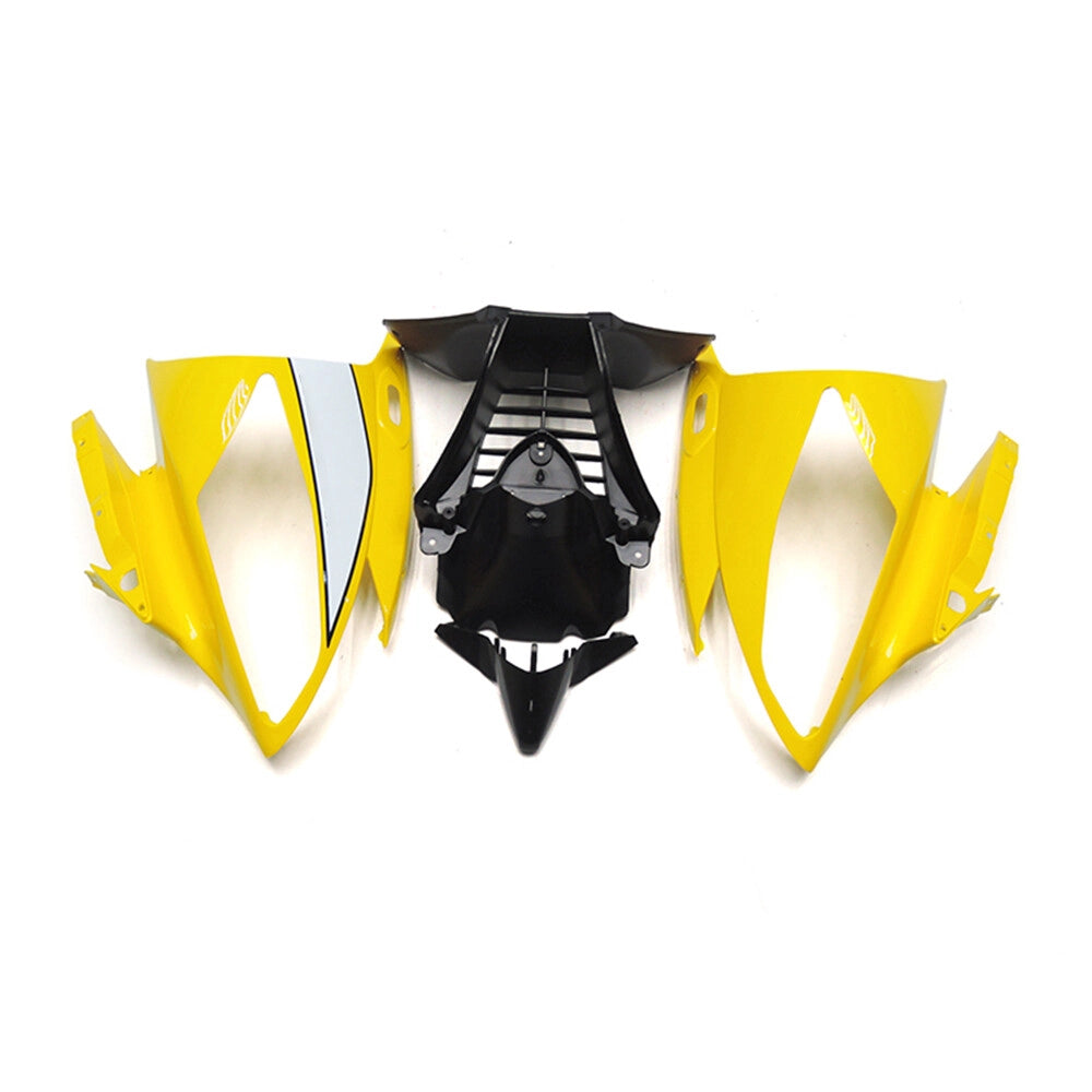 Yellow and Black Fairing Accessories For Yamaha YZF-600 R6 2006-2007