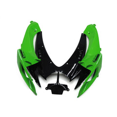 Black Green Headlight Fairing For Suzuki GSXR600/GSXR750 K6 2006-2007