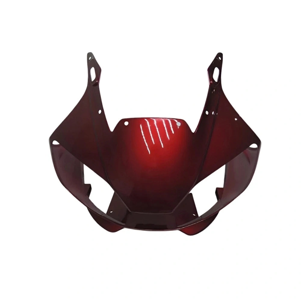 Black Red Nose Fairing For Yamaha YZF-600 R6 1998-2002
