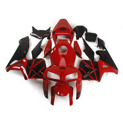 Red Black Fairing Kit For Honda CBR600RR F5 2005-2006
