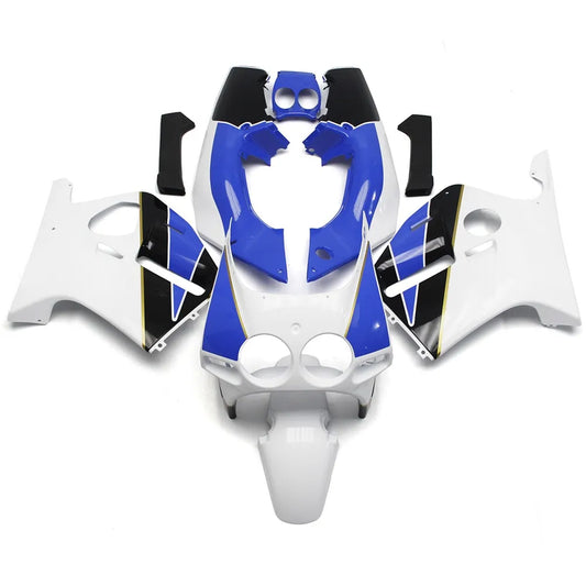 Blue and White Fairing Kit For Honda CBR250RR MC19 1988-1989
