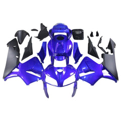 Blue Black Fairing Kit For Honda CBR600RR F5 2005-2006