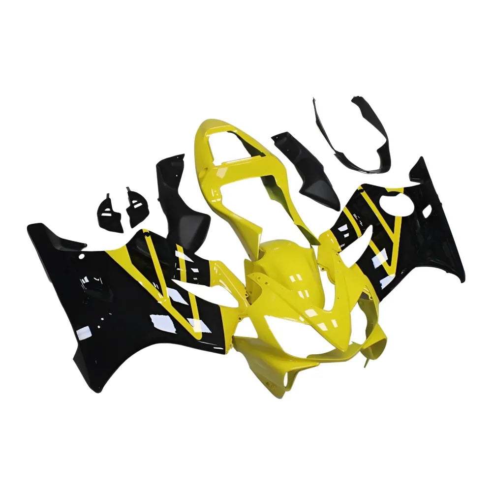 Yellow and Black Fairing Kit For Honda CBR600F4i 2001-2003