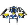 Blue and Yellow Fairing Kit For Honda CBR600RR F5 2005-2006