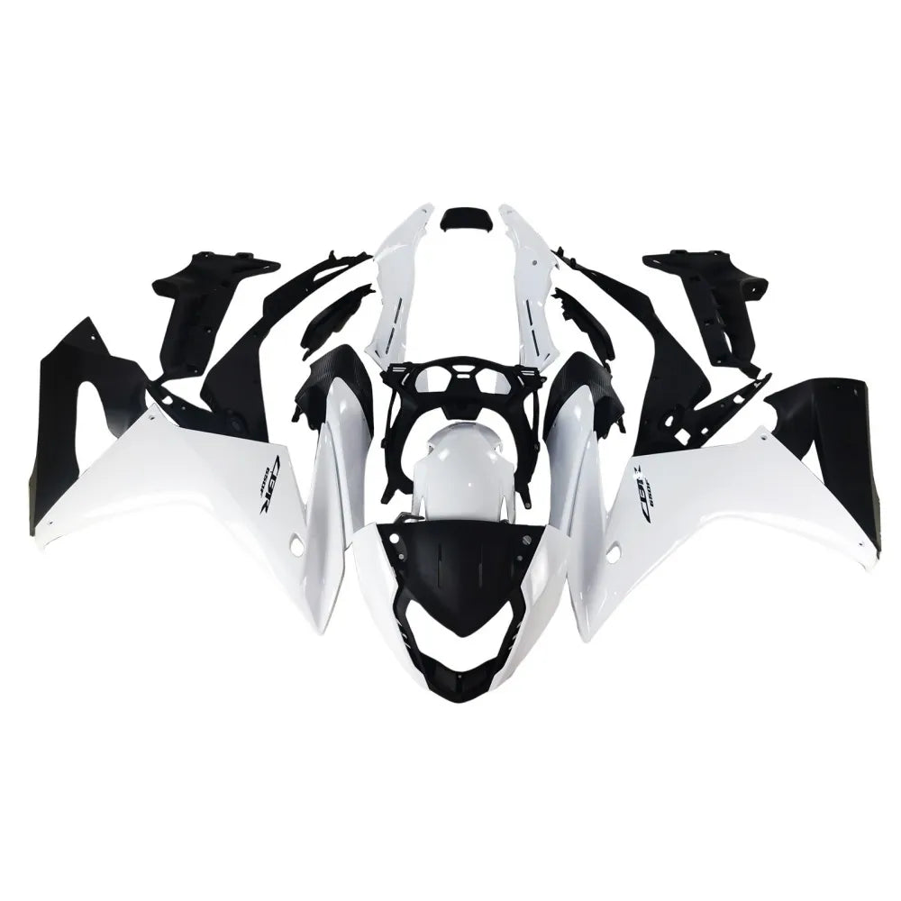 Black and White Fairing Kit For Honda CBR650F 2014-2016