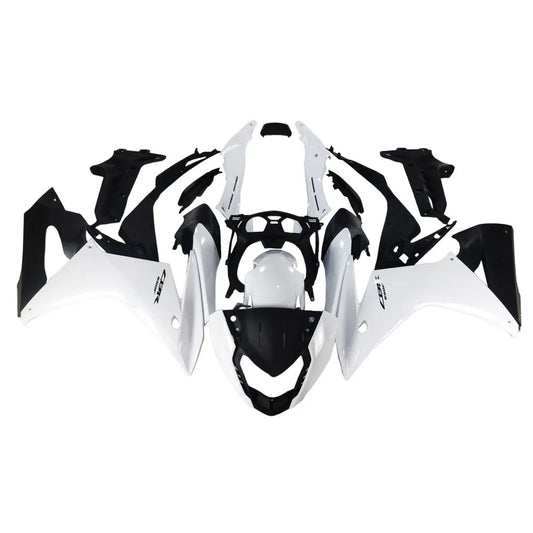 Black and White Fairing Kit For Honda CBR650F 2014-2016