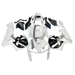 Black and White Fairing Kit For Honda CBR600RR F5 2005-2006