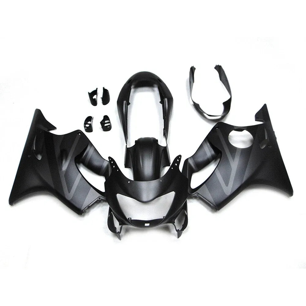 Black Fairing Kit For Honda CBR600F4 1999-2000