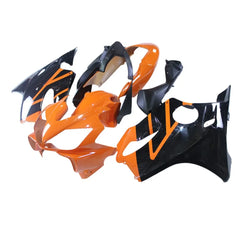 Orange Black Fairing Kit For Honda CBR600F4i 2004-2007