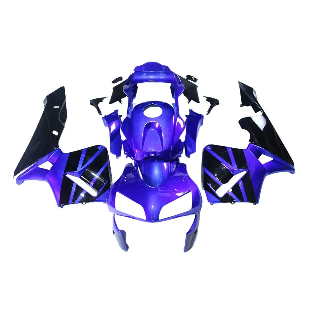 Purple Black Fairing Kit For Honda CBR600RR F5 2003-2004