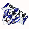 Blue and White Fairing Kit For Suzuki GSXR1000 K5 2005-2006