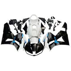 Black and White Fairing Kit For Honda CBR600RR F5 2013-2020