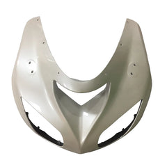 Kawasaki ZX-10R 2006-2007 Pearl White front nose fairing without logos