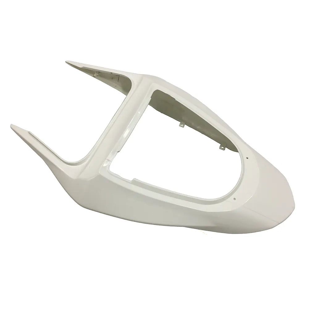 Kawasaki ZX-6R / 636 2003-2004 Plain White tail section fairing detail view 3