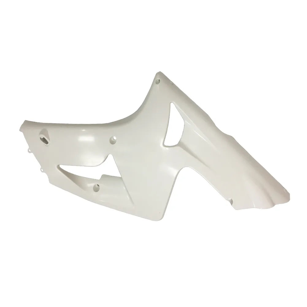 Kawasaki ZX-6R / 636 2003-2004 Plain White tail section fairing detail view 1