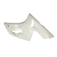 Kawasaki ZX-6R / 636 2003-2004 Plain White tail section fairing detail view 1