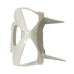 Kawasaki ZX-6R / 636 2003-2004 Plain White tail section fairing detail view 4