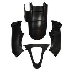 Kawasaki ZX-6R / 636 2003-2004 Plain White tail section fairing detail view 8
