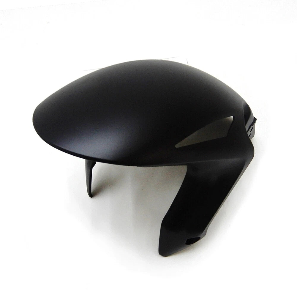 2017 2018 2019 2020 Honda CBR1000RR Matte Black Front Fender Paint Detail Close-Up