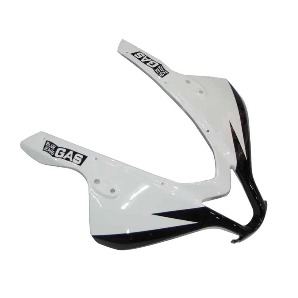 Honda CBR600RR 2007-2008 White and Black Repsol fairing kit left side view