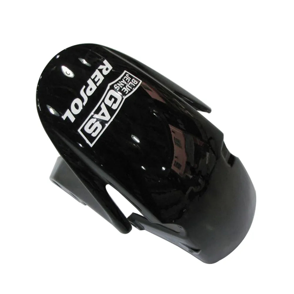 Honda CBR600RR 2007-2008 White and Black Repsol tail section fairing rear view