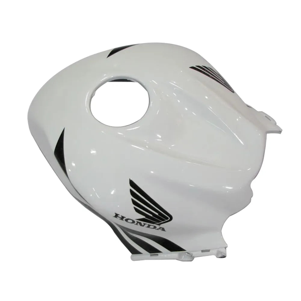 Honda CBR600RR 2007-2008 White and Black Repsol tail section fairing side view