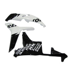 Honda CBR600RR 2007-2008 White and Black Repsol tail section fairing detail view 3