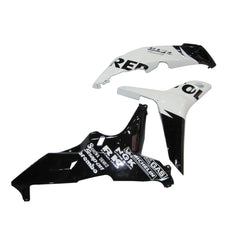 Honda CBR600RR 2007-2008 White and Black Repsol tail section fairing detail view 4