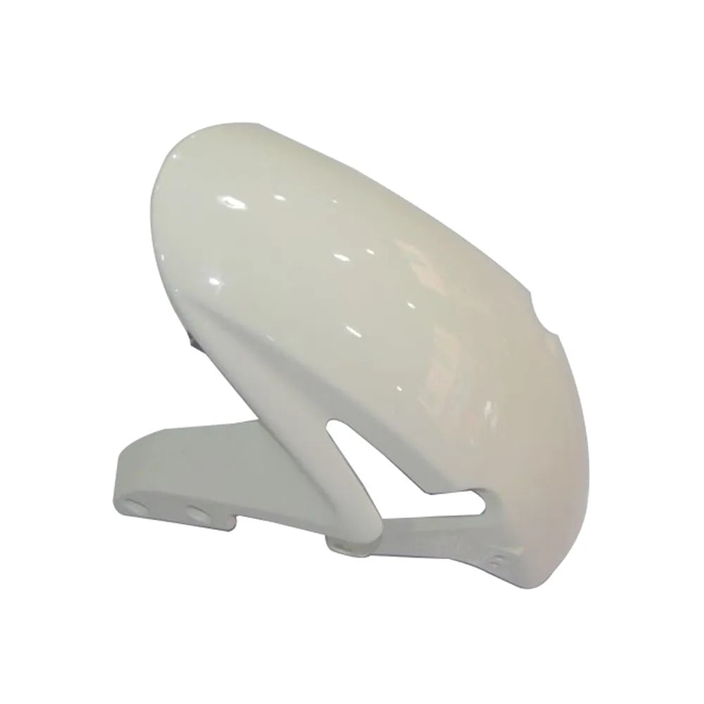 Honda CBR600RR 2007-2008 Black, White and Silver tail section fairing side view