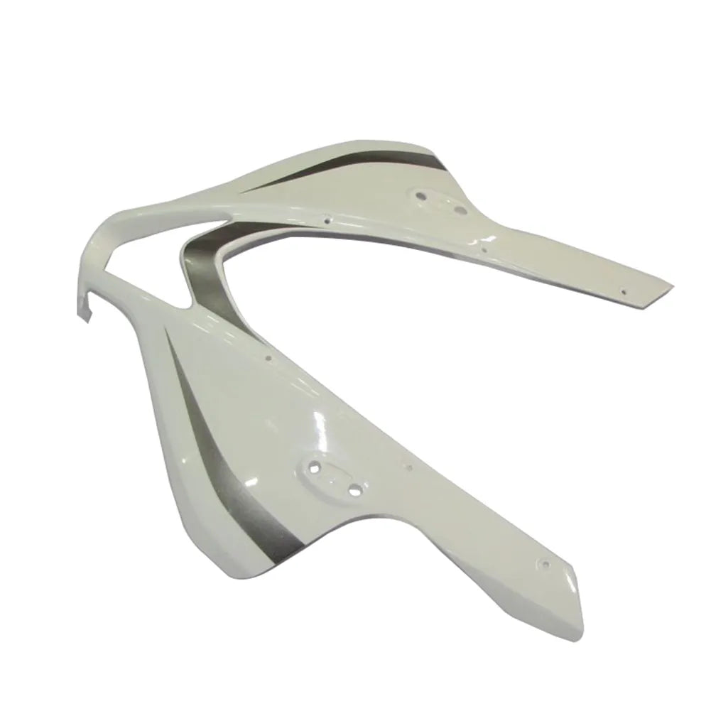 Honda CBR600RR 2007-2008 Black, White and Silver tail section fairing detail view 1