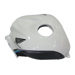 Honda CBR600RR 2007-2008 White Blue Konica Minolta tail section fairing detail view 3