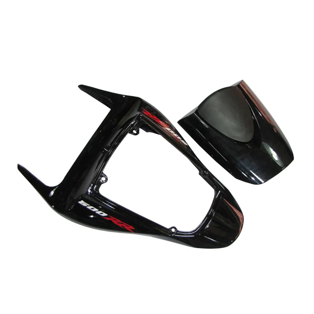 Honda CBR600RR 2007-2008 Gloss Black tail section fairing detail view 2