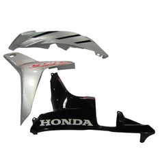 Honda CBR600RR 2007-2008 Black and Silver fairing kit front view