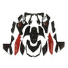 Kawasaki Z1000 2010-2013 Red and Black Fairing Kit