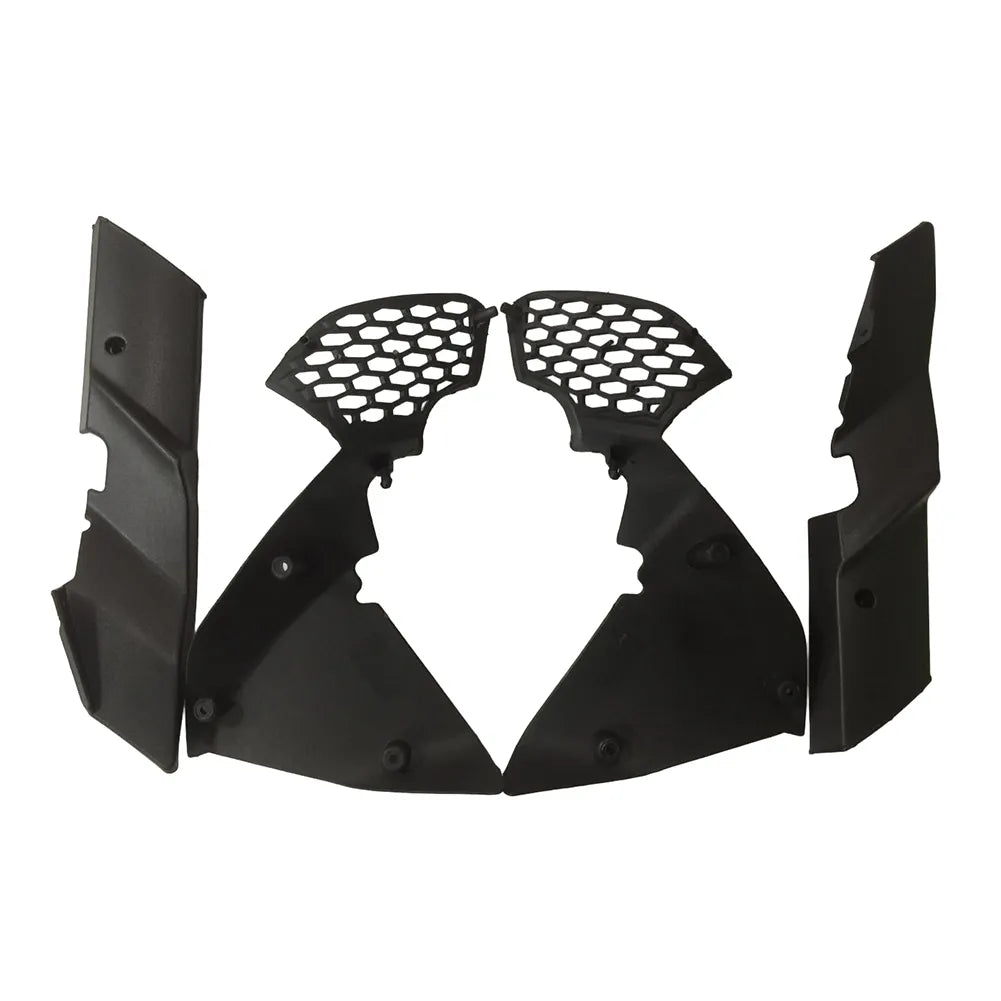 Kawasaki Z1000 2010-2013 Red and Black tail section fairing detail view 4