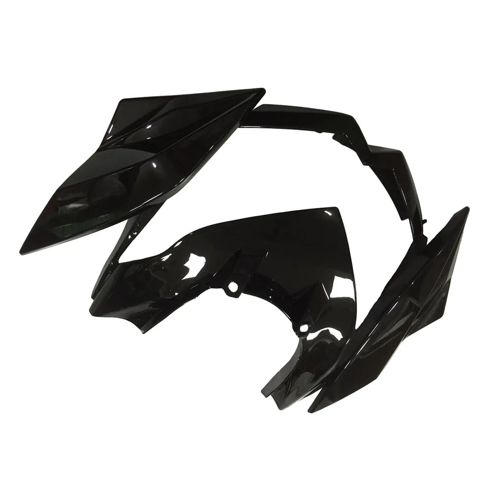Kawasaki Z1000 2010-2013 Red and Black tail section fairing detail view 5