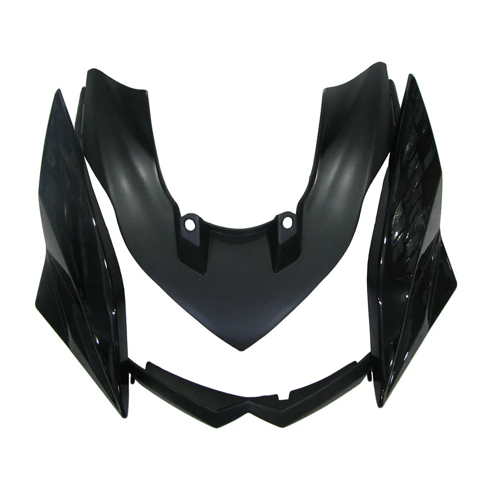 Kawasaki Z1000 2010-2013 Silver and Black tail section fairing rear view