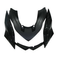 Kawasaki Z1000 2010-2013 Silver and Black tail section fairing rear view